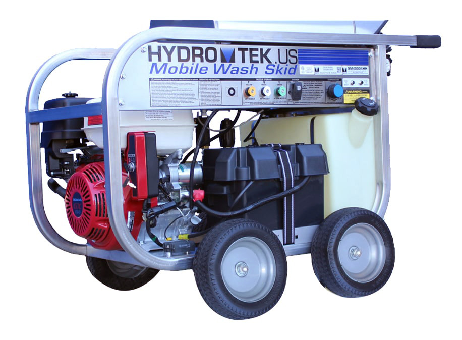 Hydro Tek SM series compact portable hot water pressure washer.